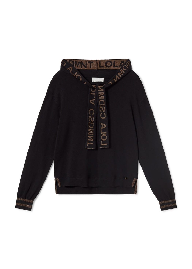 Sudadera Logo Lola Casademunt 004 Ng