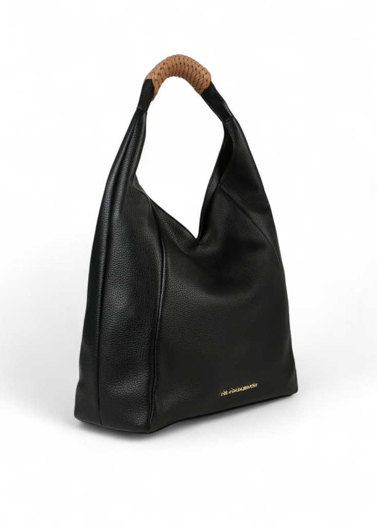 Bolso Detalle Trenzado LC 021 Ng