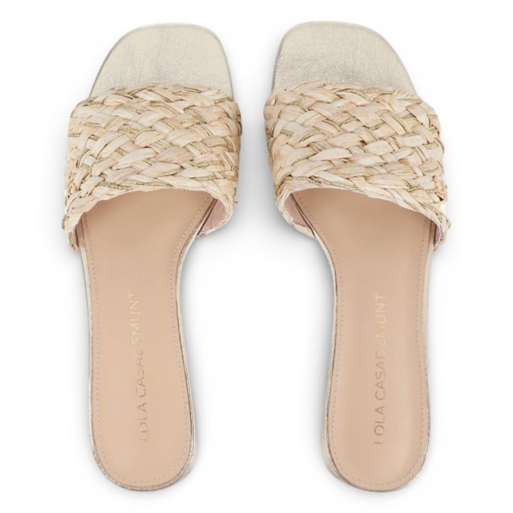 Sandalia Rafia Lola Casademunt 