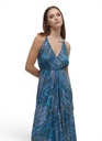 Vestido largo tirantes BLE Az 001