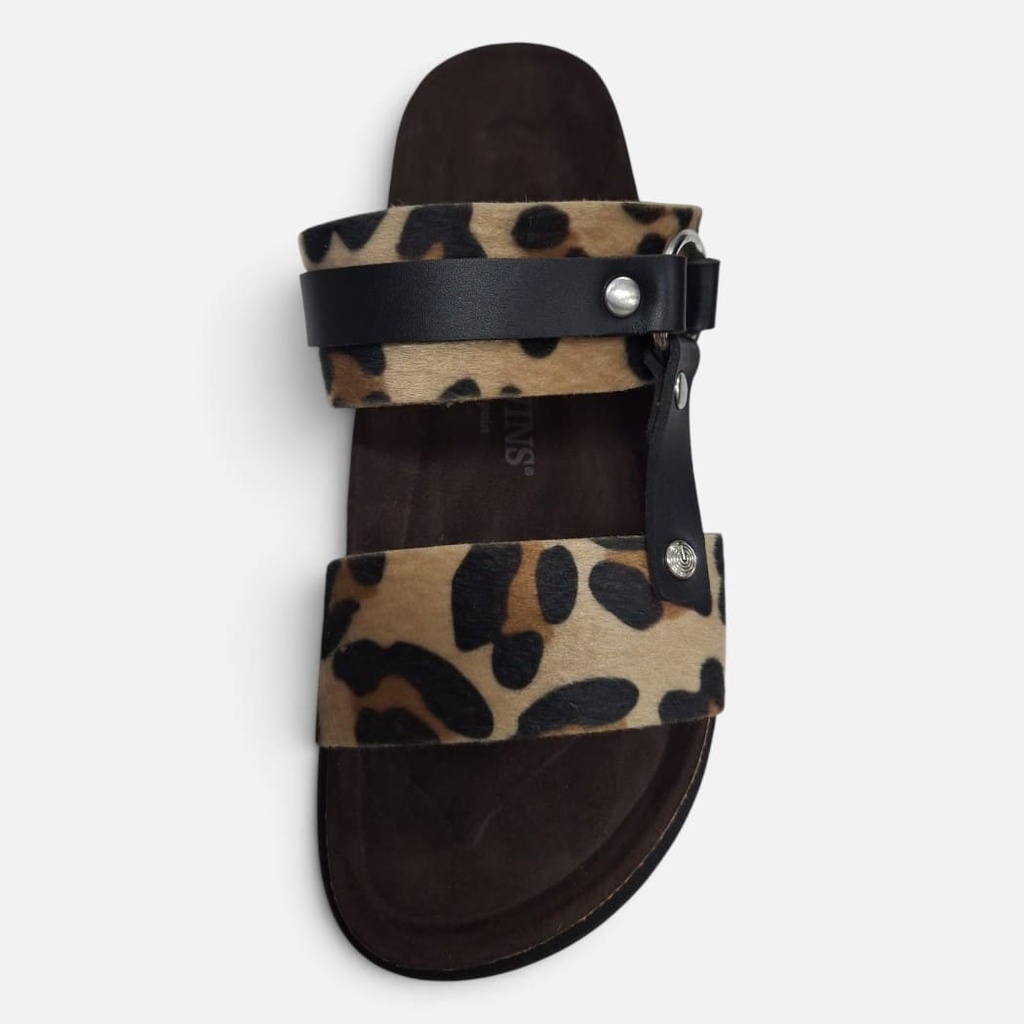 Sandalias Leopard Genuins