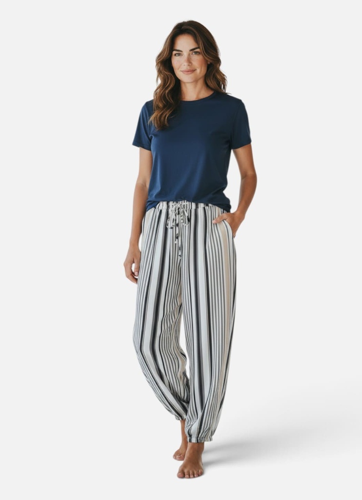 Pantalón Bombacho Rayas