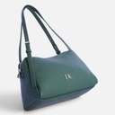 Bolso Hombro Verde/Azul Don Algodón