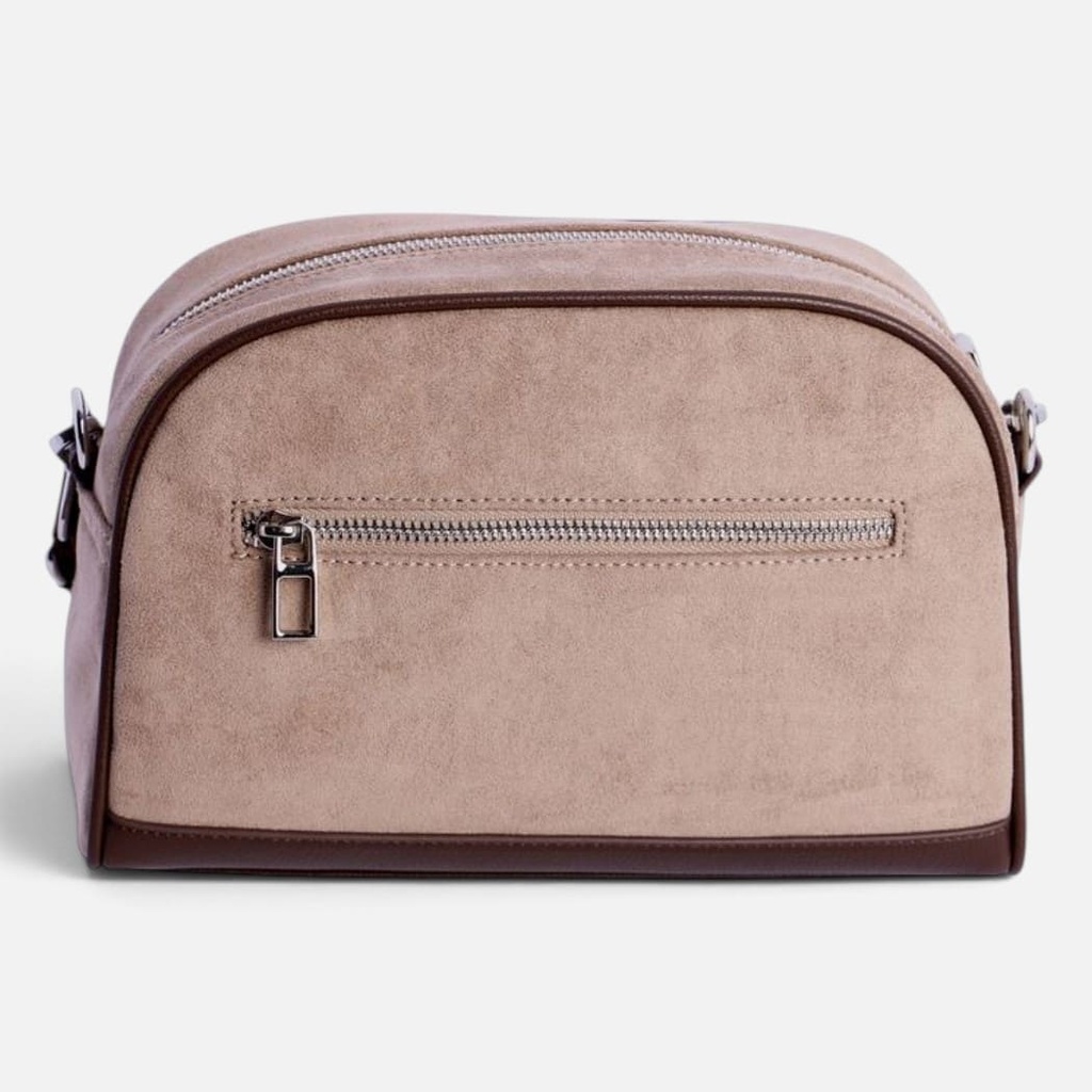 Bandolera Taupe Don Algodón