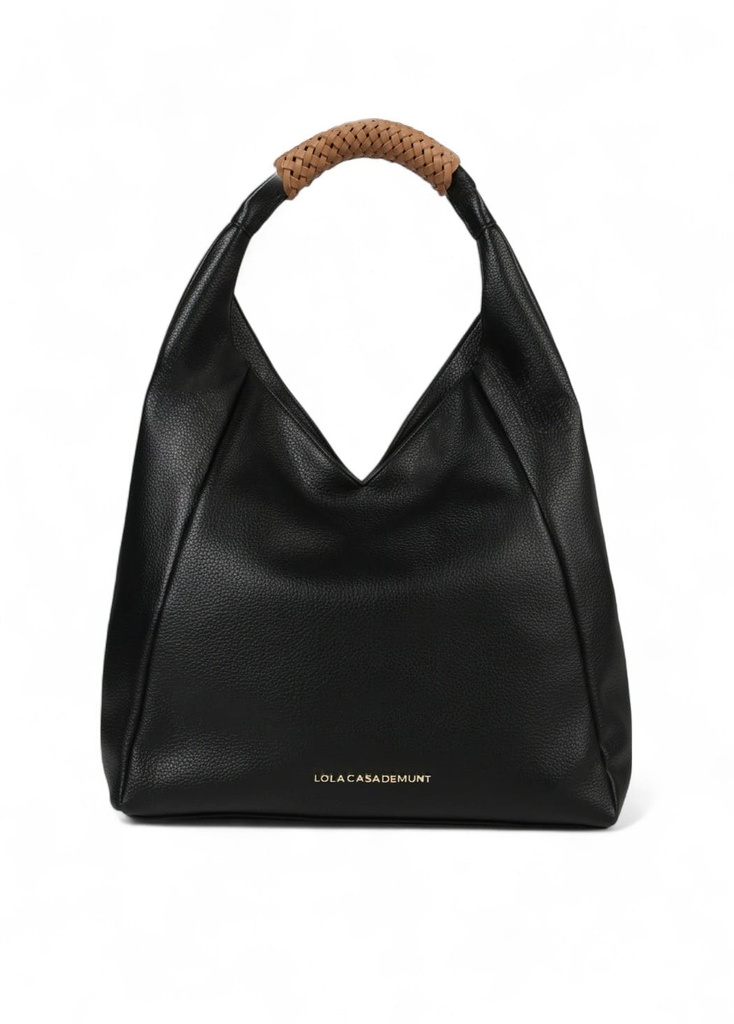 Bolso Detalle Trenzado LC 021 Ng