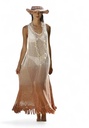 Vestido Largo Rejilla Bg
