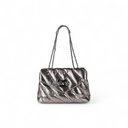 Bolso solapa metalizado LC 0M4