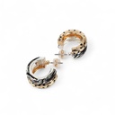 Pendientes Aro Print LC 2MM