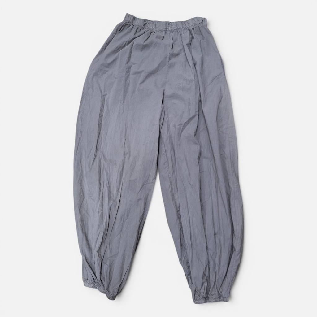 Pantalón Bombacho Liso Beig
