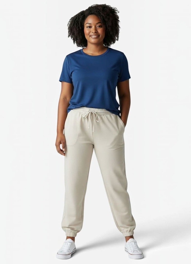 Pantalón Bombacho Beige