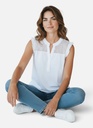 Blusa Escote Calado