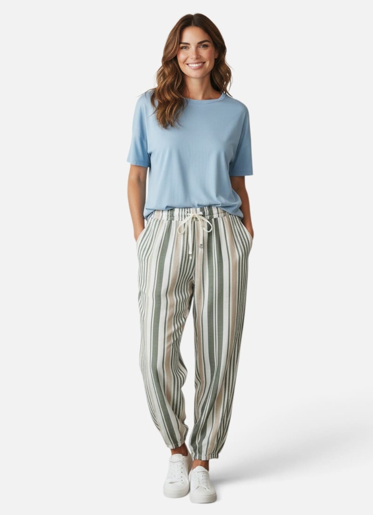 Pantalón Bombacho Rayas