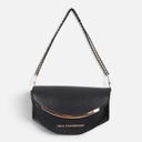 Bandolera solapa detalle metálico NEGRO Ng LC