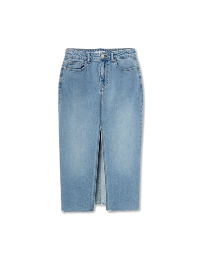 [10059193 C10] Falda Denim STEFANI_8 Tiffosi