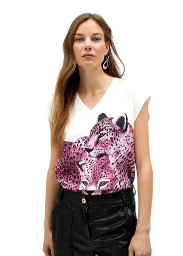 [LS2515048 1B2] Camiseta Leopardo LC 1B2