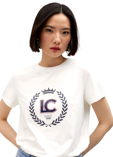 [LS2515049 00N] Camiseta logo escudo LC 00b