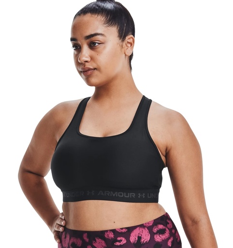 [1361034-001] Top Mid Bra- UA 001