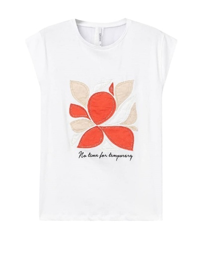 [10059647 001] Camiseta Floral Tiffosi 