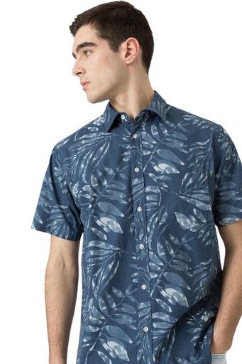 Camisa M/C Mykonos Tiffosi Az