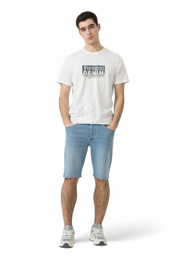 [10059969 C10] Bermuda Short Slim_51 Tiffosi Az