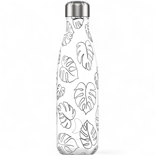 [501564 ]  Botella Inox 500ml Chilly's Emma Hojas  Chilly's 