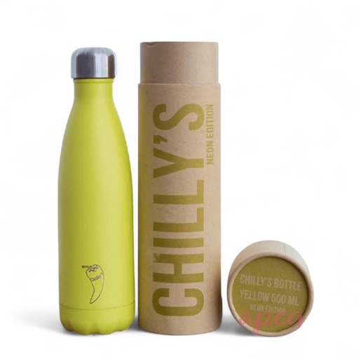 [500130 ]  Botella 750ml Chilly's Mate Amarillo Chilly's 