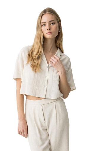 [10059555 104] Camisa m/c Panache Tiffosi Bg