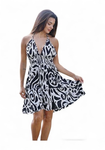 Vestido Corto Tirantes