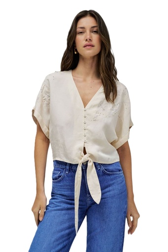 [21010334020] Camiseta Flower Bg Salsa