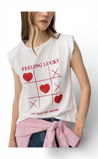 [10066003 001] Camiseta Manga Corta Lune Tiffosi Bc