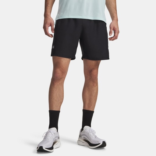 [1382620-001] Shorts 7" Launch Blk UA