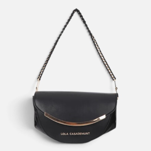 [LF2604080-00N 2i6] Bandolera Solapa con Dorado LC