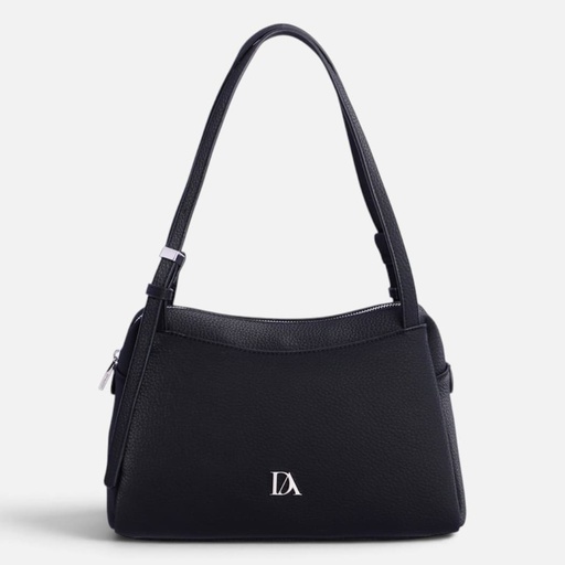 [OSI7812001_Ng 2i6] Bolso Hombro Negro Don Algodón