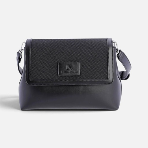 [OSA7160001_Ng 2i6] Bandolera Negro Don Algodón
