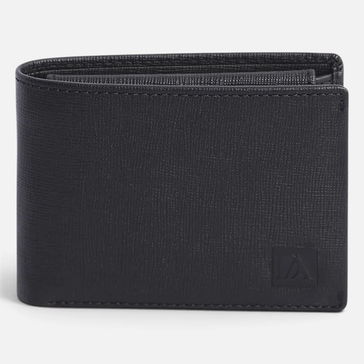 [WSA2784001_Ng 2i6] Cartera Piel Negro Don Algodón